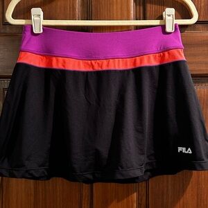 Fila Black Women’s Skirt w/ Built-in Shorts - Golf  / Tennis Skort - Size M